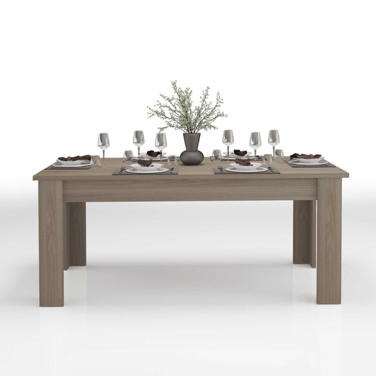 WHOUS Tavolo Allungabile per Sala da Pranzo Estensibile, Made in Italy COLORE: Rovere, DIMENSIONI: 90/180 cm