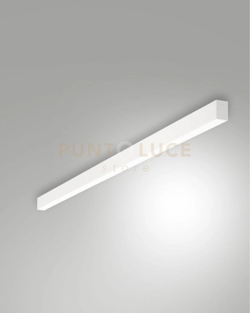 MILLET PLAFONIERA BIANCA A LED 3000K 3380LM 23W OPALE ON/OFF IP40 100CM