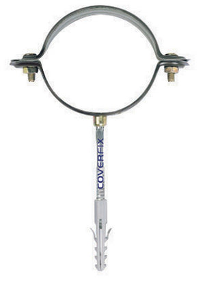 collari x pluviali testa di moro tondi mm.100 cod:ferx.24751