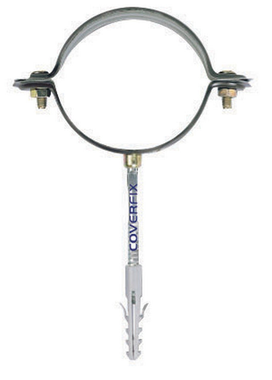 collari x pluviali testa di moro tondi mm.100 cod:ferx.24751