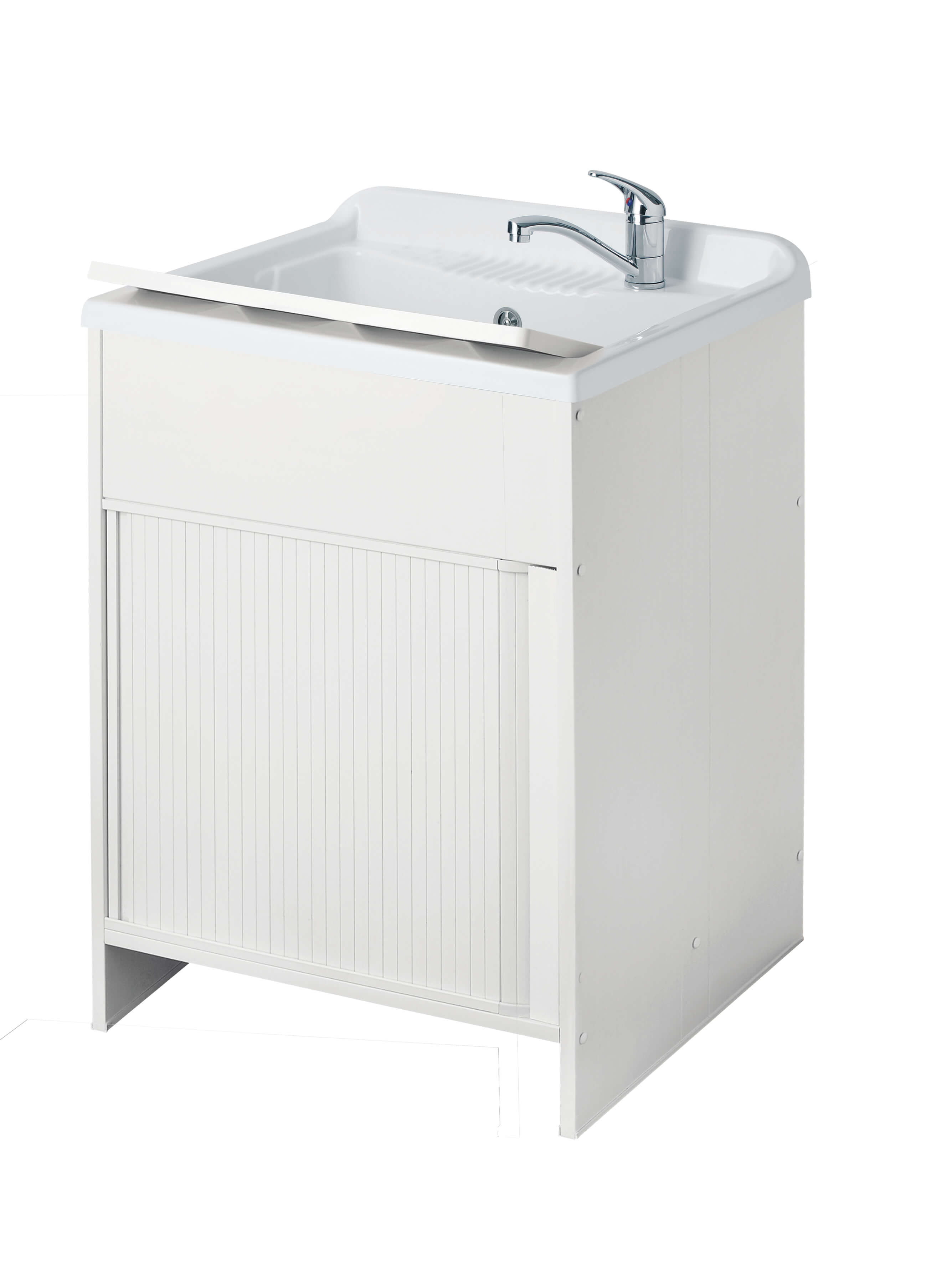 Mobile Lavatoio in PVC 60x60x85 cm Serranda e Asse Forlani Laundry Shutter