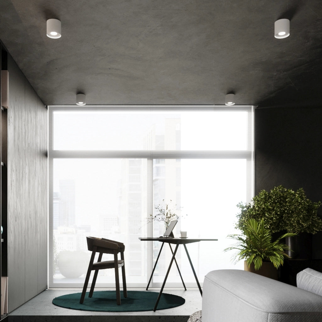 Spot soffitto tondo bianco Ø12 GU10 10W Kiruna Pure