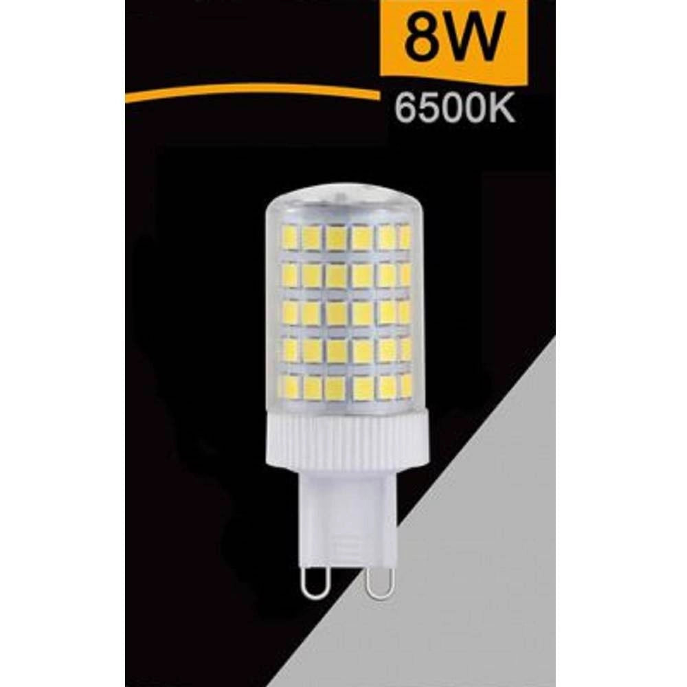 Trade Shop - Lampadina Led Smd G9 8 Watt 880 Lm Luce Calda Naturale Fredda Sparac-g9-8w-001 -