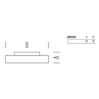 LAMPADINA GX53 A LED 8W LUCE NATURALE 4000K 900LM BOT LIGHTING