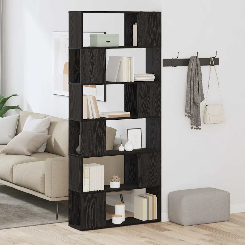 Set mobile TV 80 x 24 x 186 cm Nero Legno ingegnerizzato 863154
