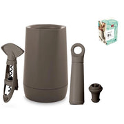 Set wine host colore antracite