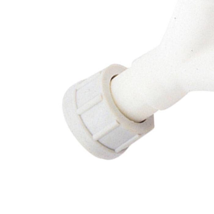 Raccordo a y in propilene, con dado girevole