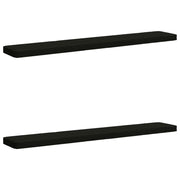 Cuscini per Panchina a 2 Pezzi VUGHT 2 pcs 100% Poliestere Nero 950951