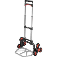 CARRELLO 3RUOTE IN ALLUMINIO SALVASPAZIO PER SCALE