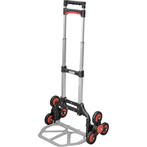 CARRELLO 3RUOTE IN ALLUMINIO SALVASPAZIO PER SCALE