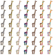 42 Giraffe Bedels in 7 Colori per Creare Gioielli