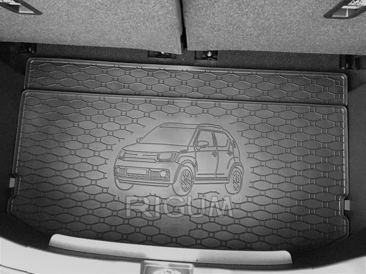50B-833034 - Tappeto gomma baule - Suzuki Ignis III dal 2017- Restyling dal 05/2020- (tutti i modelli anche Hybrid)