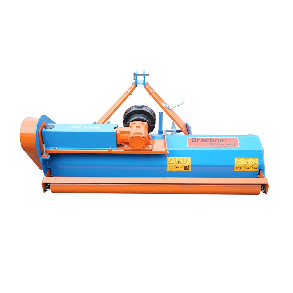 Trinciatrice EF135 per trattore 25–35 CV con cardano incluso, PTO 540 giri/min Trinciaerba