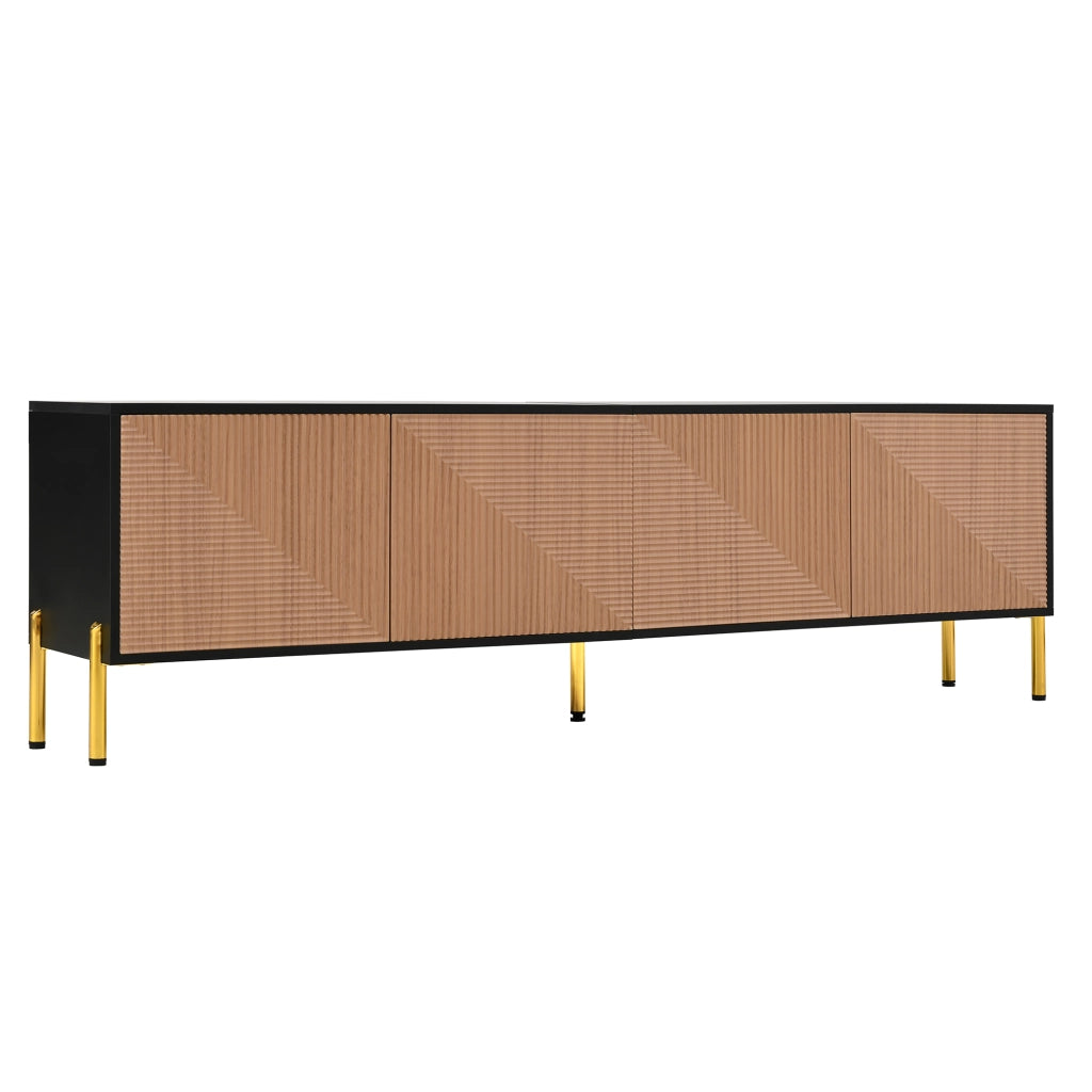 Mobile TV a Pannello Basso ¨C Xylo ¨C Bicolore, 179x35x53,5 cm