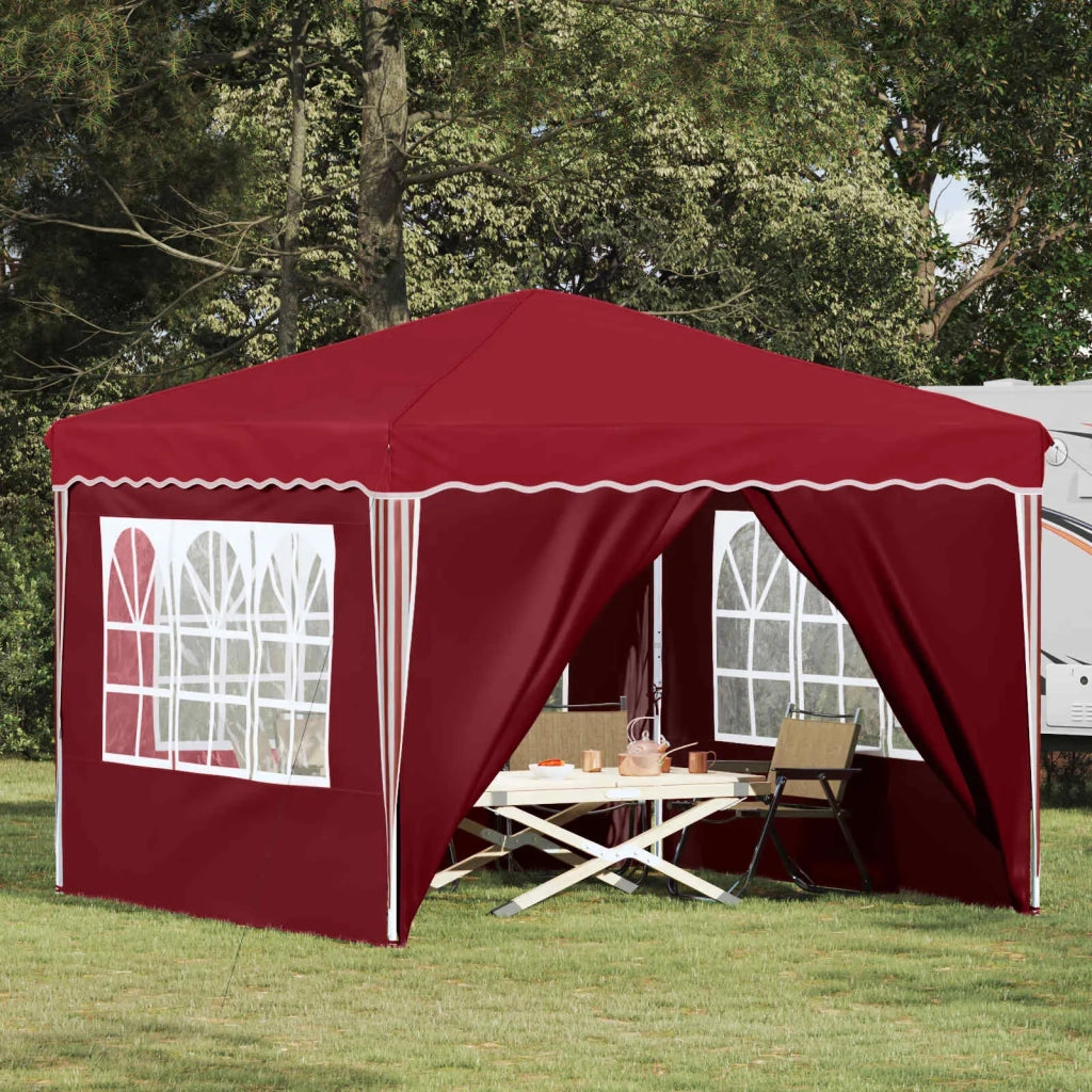 Tenda per feste a pop-up-Gazebo Borgogna 288 x 288 x 245 cm 116515