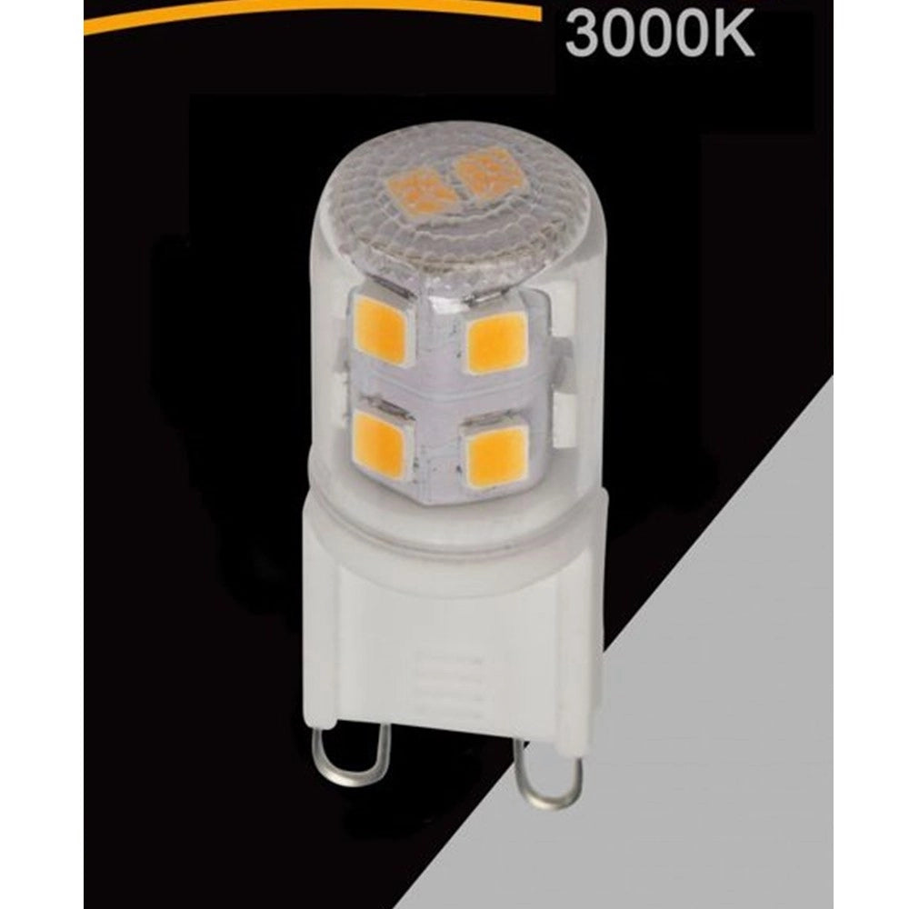 Trade Shop - Lampadina Tubolare Led G9 2.5 W 280 Lm Luce 3000k 4000k 6500k Sparac-g9-2.5w-ce1 - -bianco Caldo      -