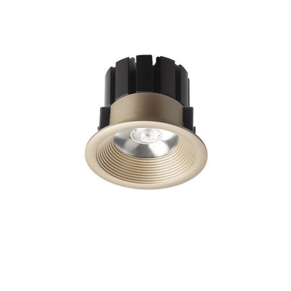 Faretto SHARM BASE da incasso oro perlato 230V LED 10W 24° 3000K