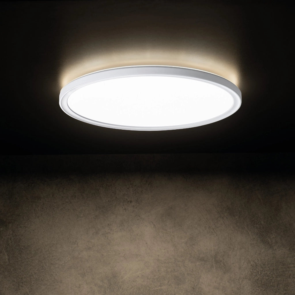 Plafoniera LED tonda bianca 42cm 22W CCT IP54 Kanlux