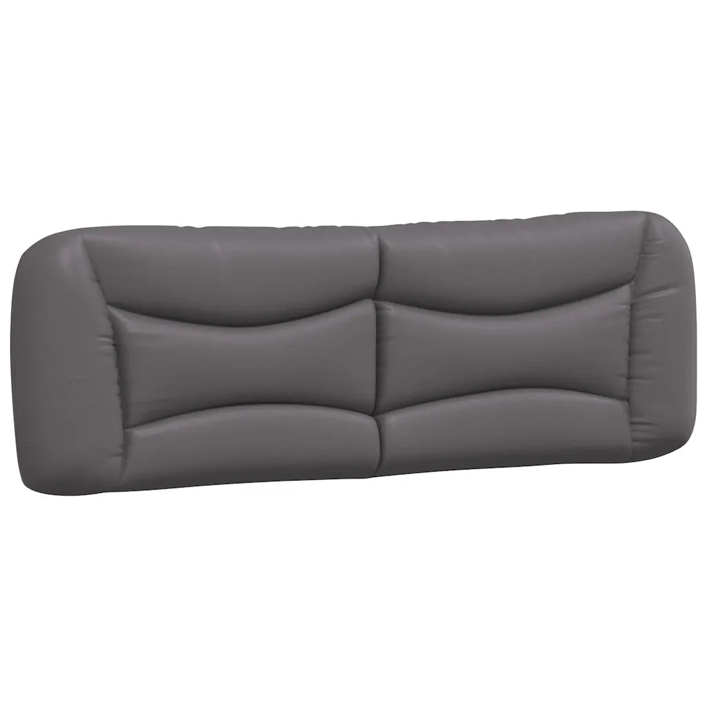 Giroletto senza Materasso Hvar Grigio 160x200 cm in Similpelle 3208012