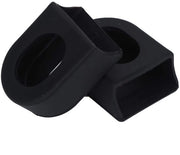 Crankarm Protezione Universale in Plastica Nero - Slitta Fissa - Duraturo - Facile da Installare - Protezione Crank