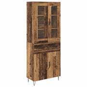 Credenza | Madia | Buffet da pranzo | Armadio da pranzo Legno vecchio 69,5 x 34 x 90 cm Legno multistrato