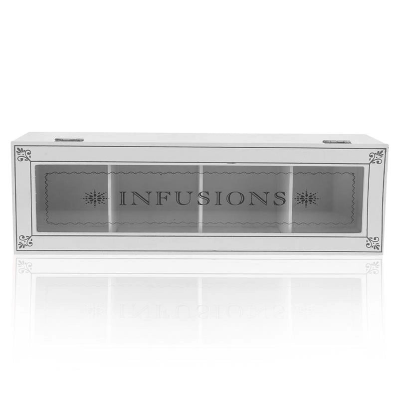 SCATOLA PER TÈ IN FORMATO 33X10X9 CM RETTANGOLARE