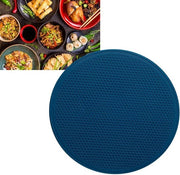 Isolante termico con cuscinetto siliconico a mosaico a ragnatela 30 cm blu marino