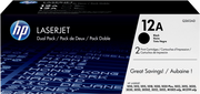 HP Confezione da 2 cartucce originali di Toner nero LaserJet 12A