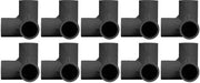 Connettore di Elleboog 3 vie - PVC - Diametro interno 25 mm - Multifunzionale - Resistente alle collisioni - Superficie lucida - Bifite per tubi