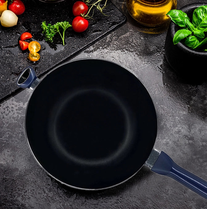 MA MAISON MR CHEF PREMIUM SALTAPASTA CON MANICI CM.32 ANTIADERENTE IN ALLUMINIO CUCINA TRADIZIONALE E INDUZIONE
