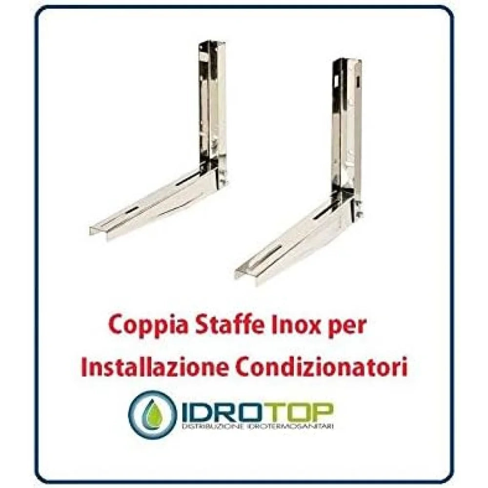 Vsx44 staffe acciaio inox 380x40 0 mm 1,5 mm 110 kg vecamco 9794-