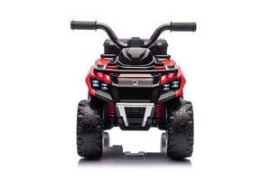 Quad Elettrico per Bambini Safari 6V con Bauletto Posteriore Rosso