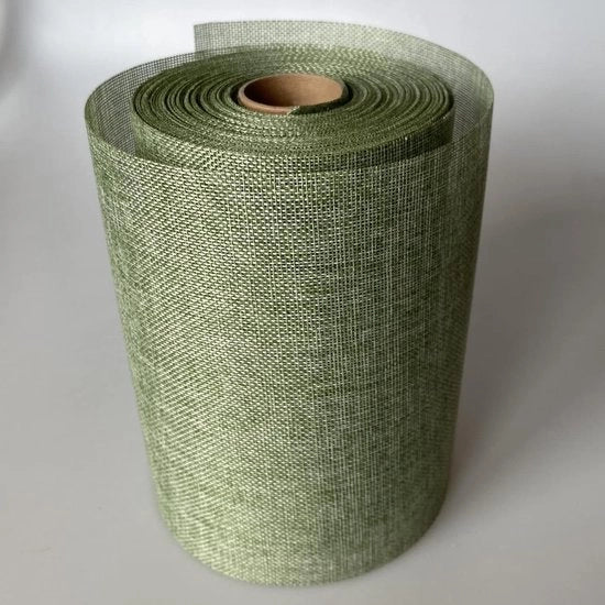 Tavolo da lavoro Shabby Chic - Aspetto in lino - 1 pezzo - Mint - 20cm x 25m