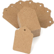 Etichette di Prezzo Piccole 1000 pezzi: Etichette vuote in Cuoio per Scrittura, Etichette di Prezzo per Abbigliamento, Accessori e Mercati, Dimensioni 32 x 50mm