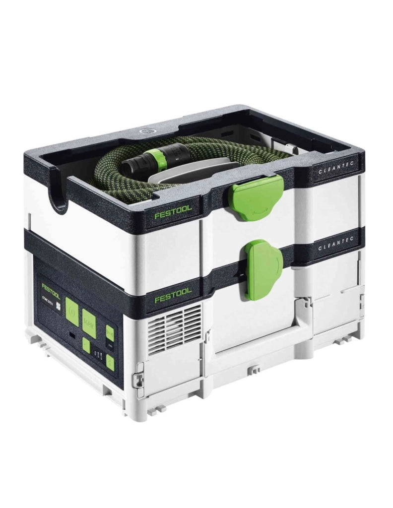 Aspiratore FESTOOL CTLC SYS HPC 4.0 I-Plus (4 x 4,0 Ah + TCL6 DUO + SYS3 M 187)