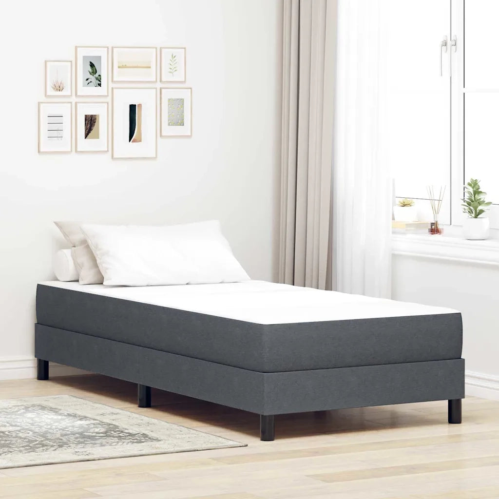 Materasso-Materasso per letto Grigio 100 x 200 cm Tessuto