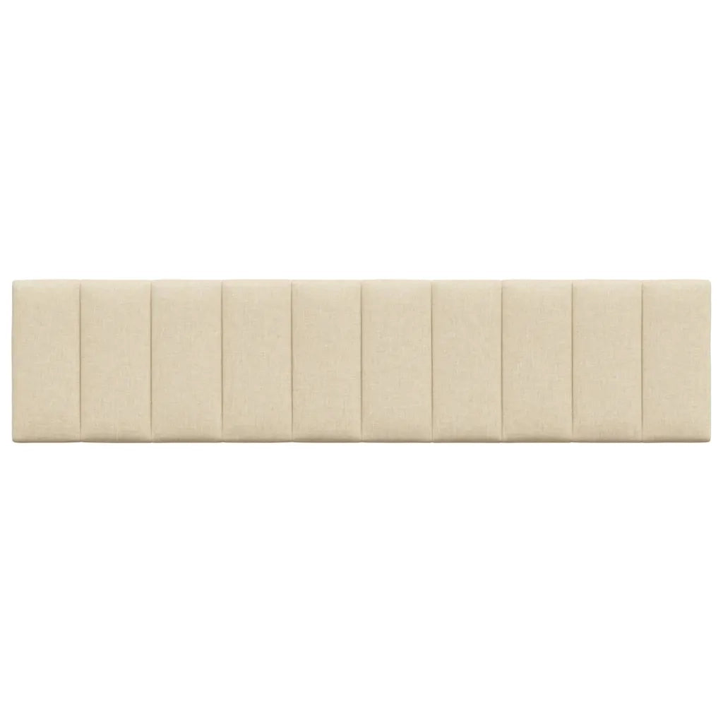 Cuscino Testiera Hanko Crema 200 cm in Tessuto 4019189