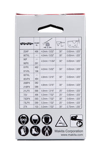 Catena per barre 25cm 46 maglie 80TXL Makita 191T89-0