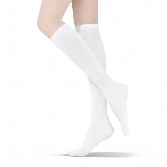 Calze per donna - 43 cm - calze lunghe - calze da baseball - perfette con mini gonne, shorts - calze da lavoro, calze pulite - calze tutù - da indossare con stivali, scarpe eleganti o scarpe casuali - calze estive con protezione solare