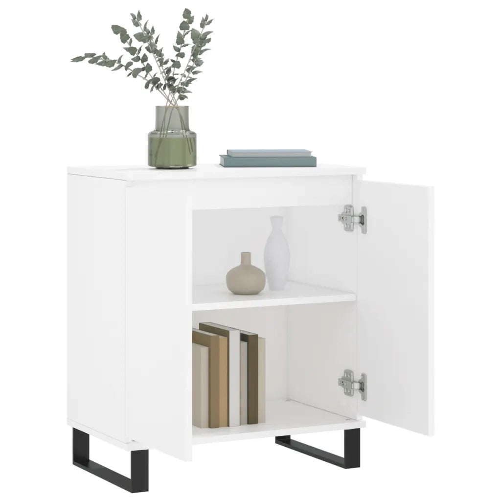 Credenza Bianca 60x35x70 cm in Legno Multistrato 827164