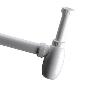 Sifone tedesco in polipropilene senza piletta 1 1/2