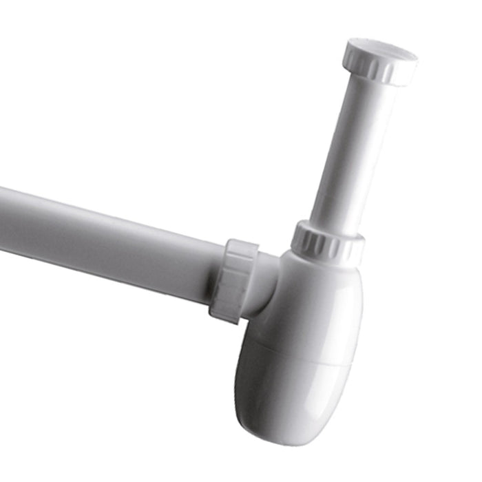 Sifone tedesco in polipropilene senza piletta 1 1/2