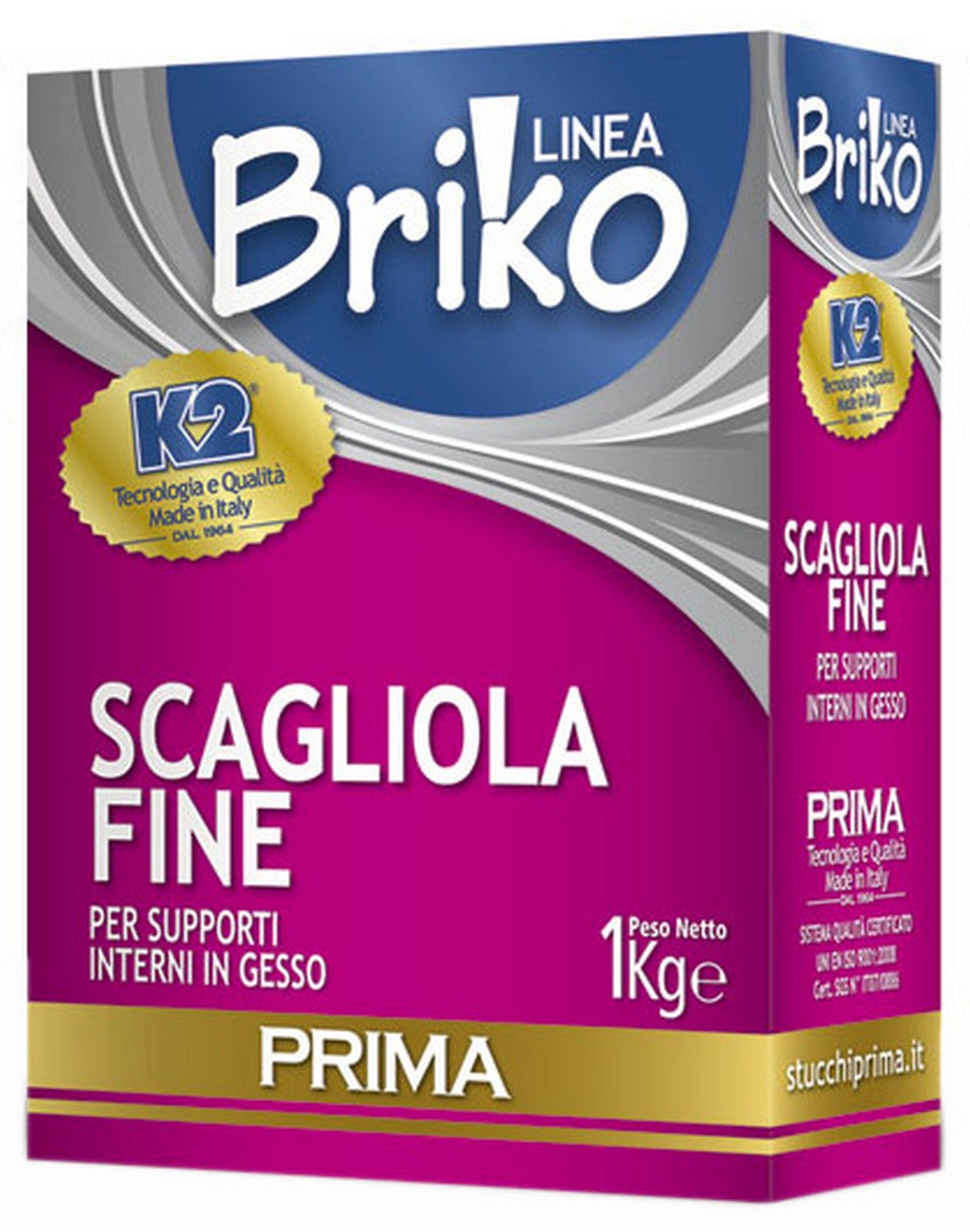linea briko scagliola fine da kg. 1 cod:ferx.24827