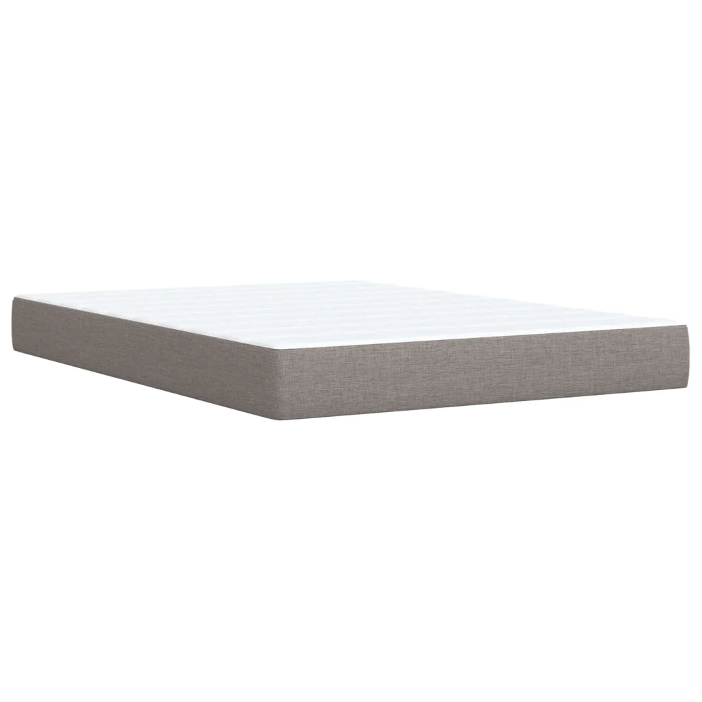 Letto con contenitore LED e materasso Tortora 140 x 200 cm 3459132