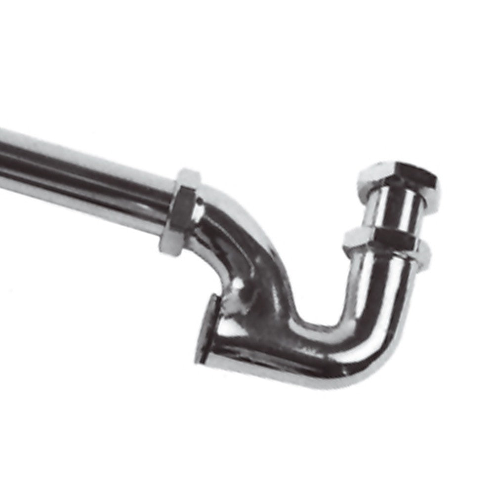 Sifone a u per lavabo a colonna 1 pollice