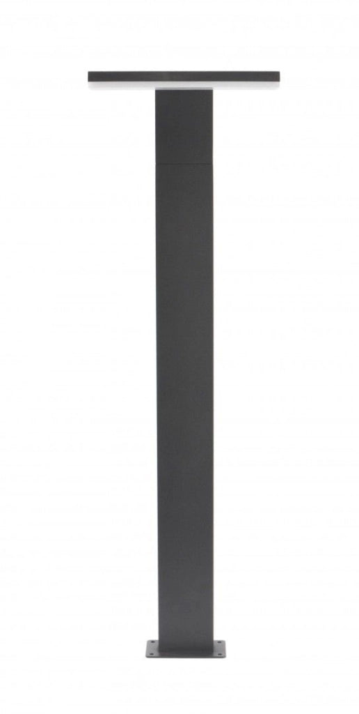 Paletto LED da giardino SU-MA Fler 78cm 10W IP54 grigio
