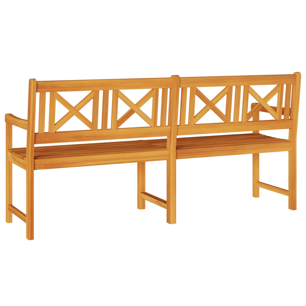 Panchina da Giardino 180x56x90 cm Legno Massello di Acacia