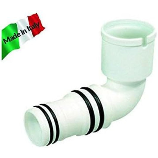 Raccordo gomito 90 uscita vertca le vecamco 9899-063-01