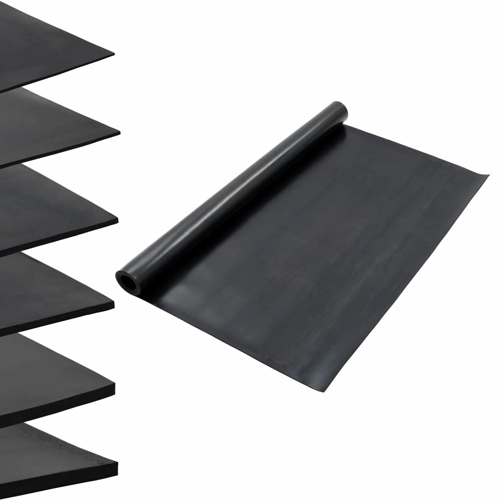 Tappeto per pavimento Nero 1,2 x 2 m Gomma