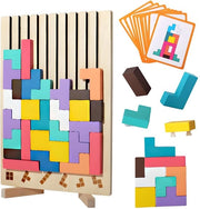 Puzzle educativo per bambini Montessori giochi di alfabeto per età 3 4 5 6 anni gioco di intelligenza puzzle a colori blocchi geometrici per bambini regalo